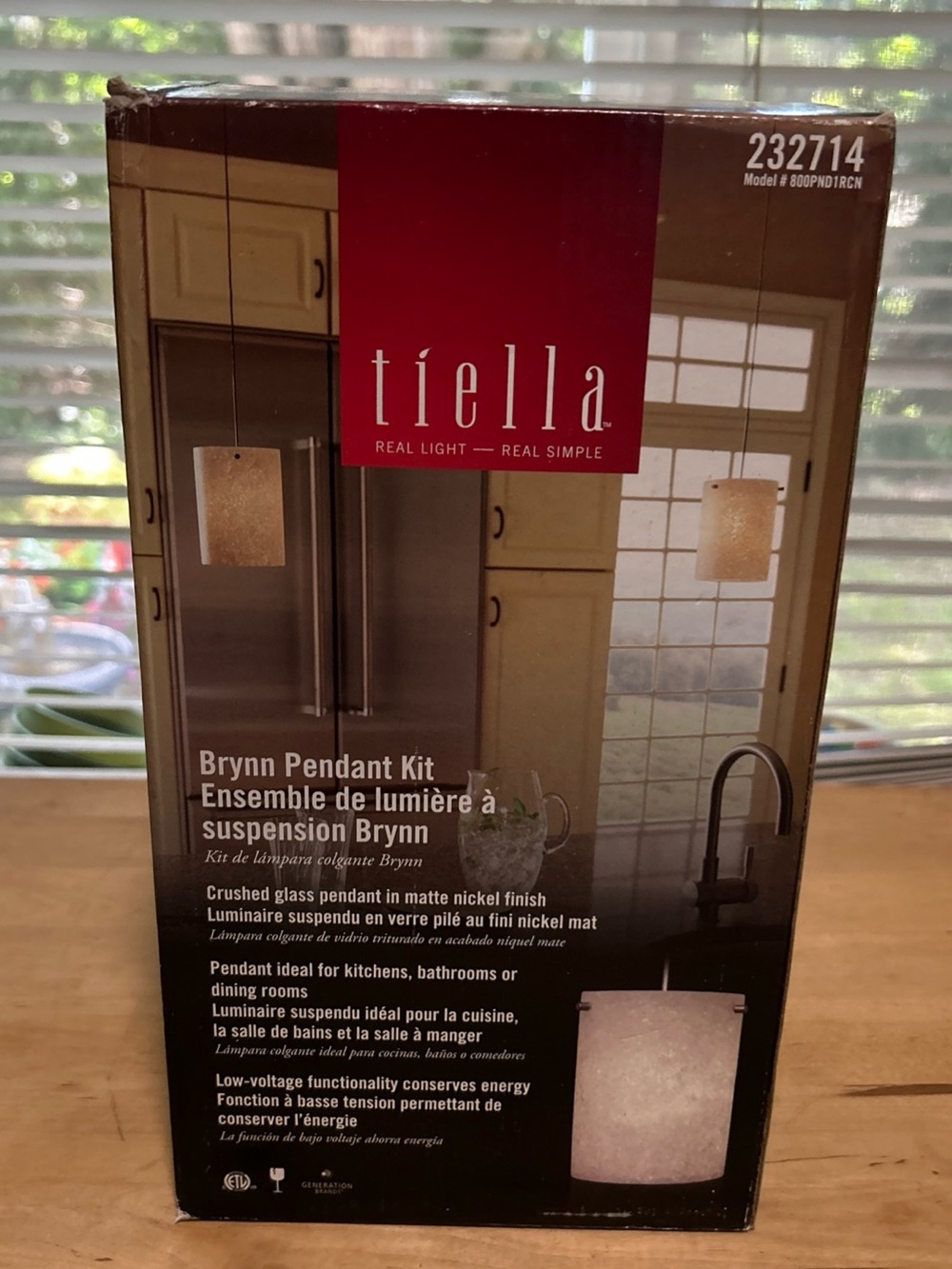 Tiella Pendant Light With Etched White Glass Shade In Matte Nickel Finish 232714